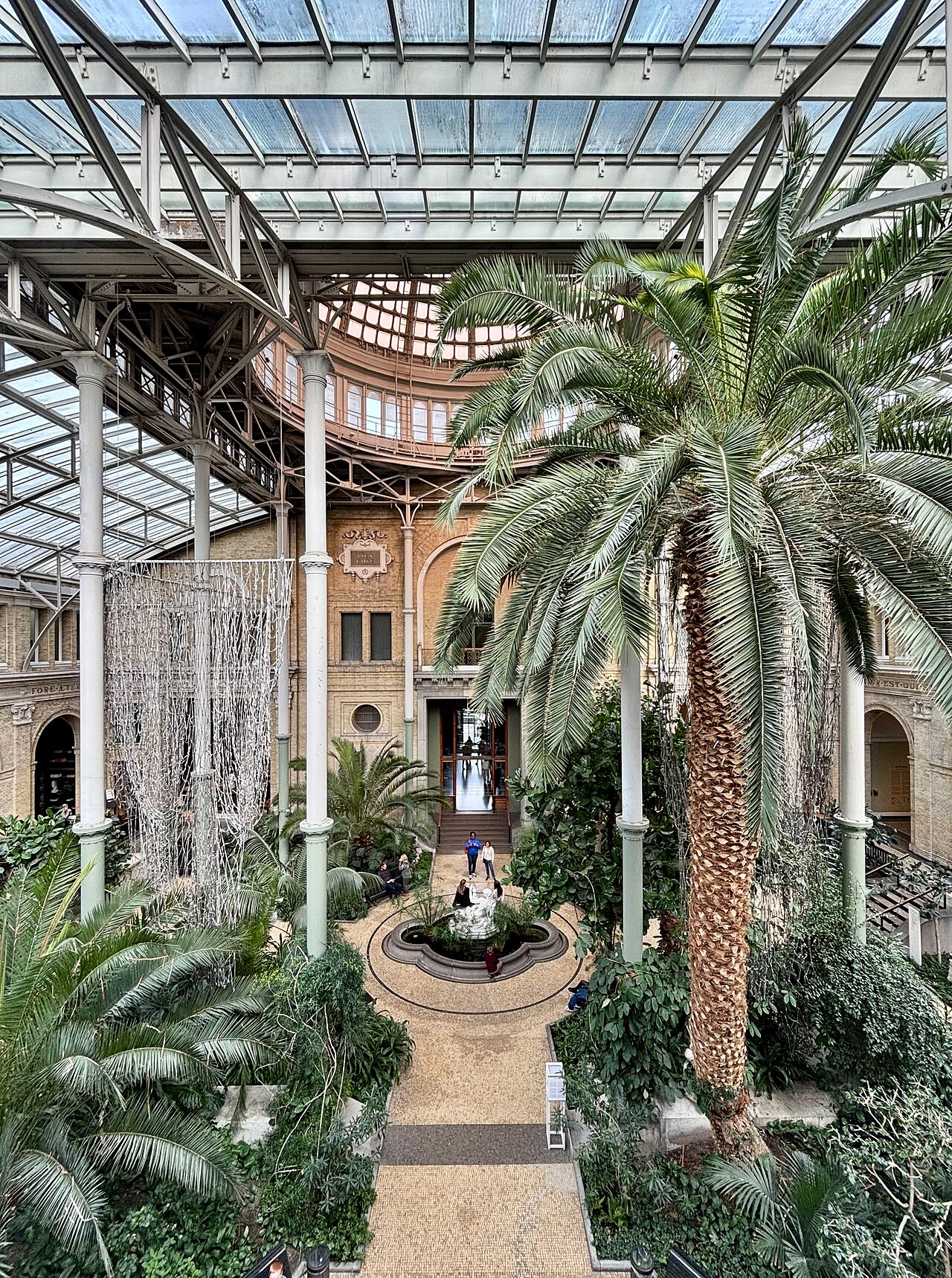 Verglaster Wintergarten der Ny Carlsberg Glyptotek